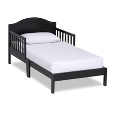 Dream On Me Sydney Toddler Bed, GREENGUARD 53x29x28 Inch Pack of 1 , Black