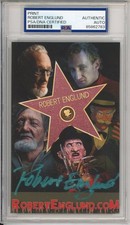 ROBERT ENGLUND SIGNED FREDDY KRUEGER PHOTO PSA DNA COA Nightmare Elm Street AUTO