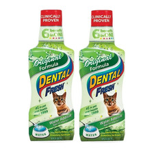 Dental Fresh Original Formula Cat Dental Water Additive, 8 oz, 2 Pack