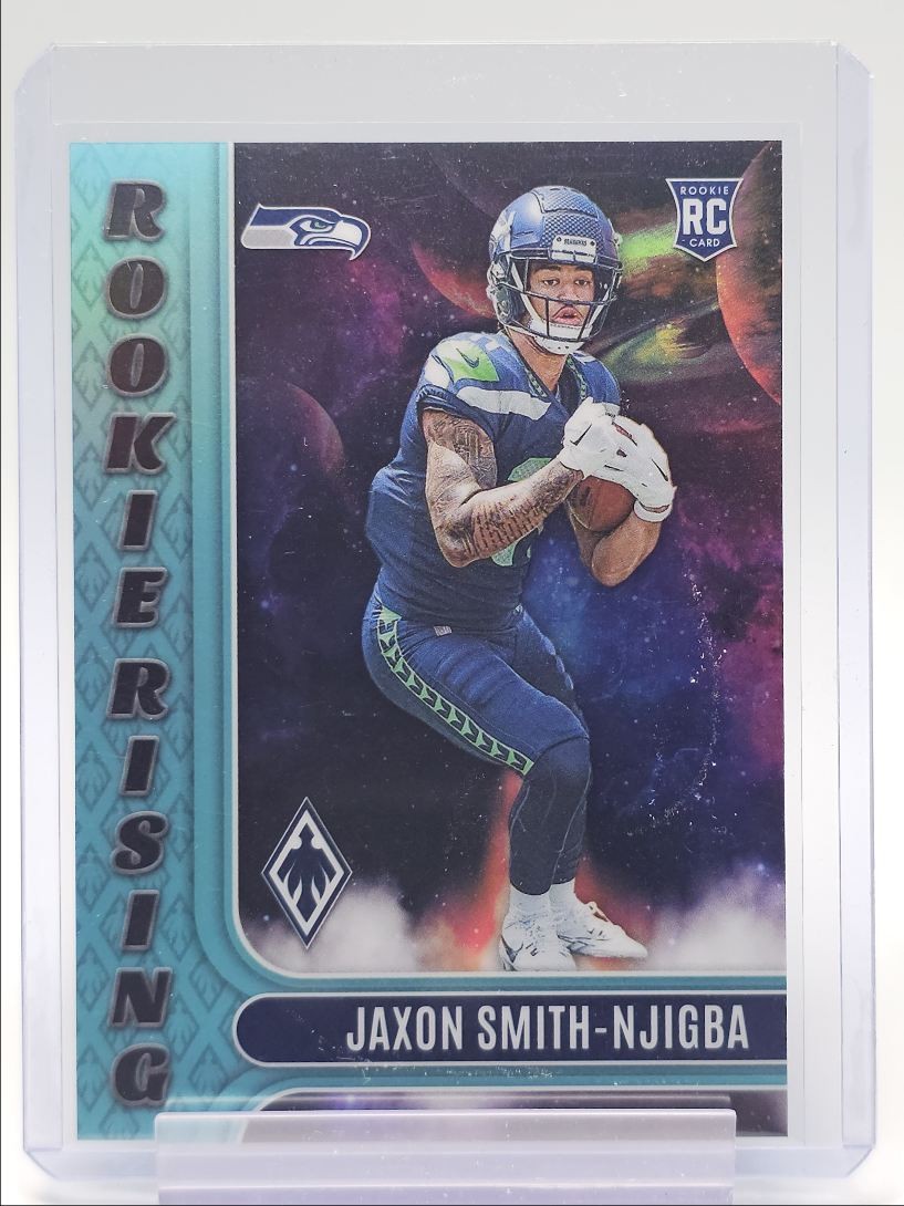 JAXON SMITH-NJIGBA 2023 PHOENIX FOOTBALL ROOKIE RISING TEAL RC /150 Q5451