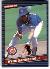 1986 Donruss Ryne Sandberg #67