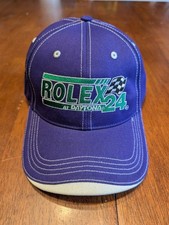 2014 Rolex Daytona 24 Hours Purple Embroidered Strapback Hat - Size OS