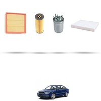 Hoffcar Set Service - 4 Filter Kompatibel Mit Skoda Superb I (3U) 2.5 Tdi 114
