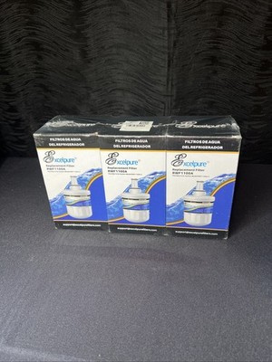 3 PACK LOT Replacement Refrigerator Filters EXCELPURE RWF1100A 