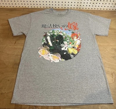 Crunchyroll The Ancient Magus Bride Anime Graphic Print T-Shirt M 100% Cotton