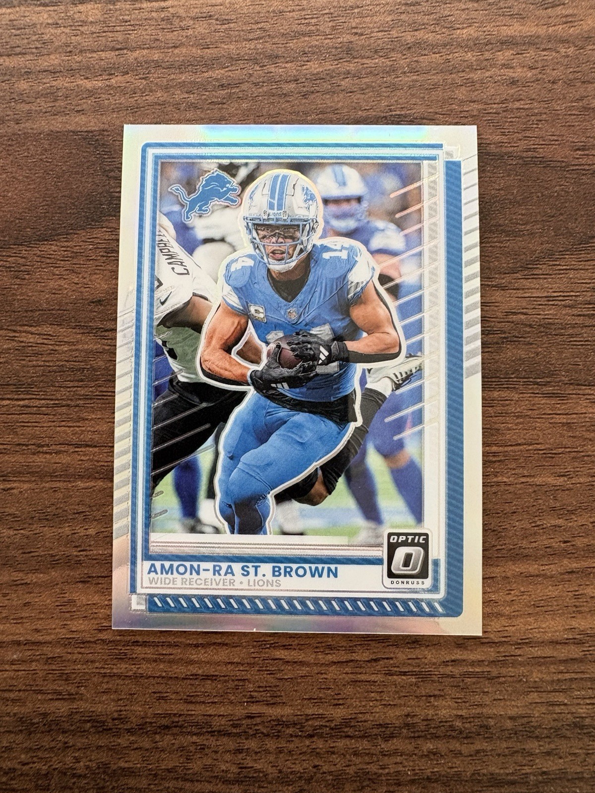 2025 Panini Donruss Optic - Amon-Ra St. Brown #63 Holo Prizm NM