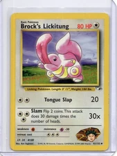 Brock's Lickitung 41/132 Gym Heroes Uncommon MP