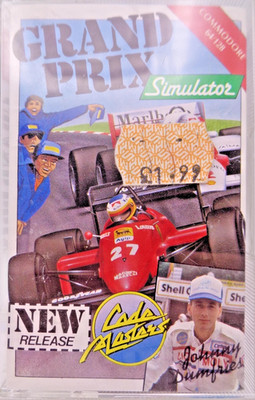 COMMODORE 64/128 -- GRAND PRIX SIMULATOR (CODEMASTERS)