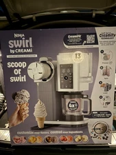Ninja - Swirl by CREAMi Soft Serve and Ice Cream Maker, 13 One-Touch Program