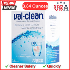 20201 Concentrated Denture Cleaner, Cleaner Safely Quickly,Effectively Maintains