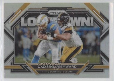 2022 Panini Prizm Lockdown! Silver Prizm Cameron Heyward #L-9 0b3