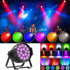 270W RGBW 18LED Par Stage Light DMX-512 DJ Disco Wedding Party Show Lighting US