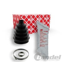 Febi Bilstein Achsmanschette Satz Passend FüR CitroËN Berlingo C15 C2 C3 DS3