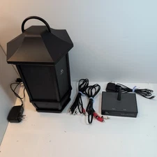 Acoustic Research AWS63 Mainstreet Wireless Speaker & Transmitter Works Lantern