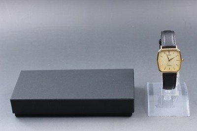 Vintage 1984 Seiko Dolce 7731-5120 Gold Decagon SGP Quartz Mens