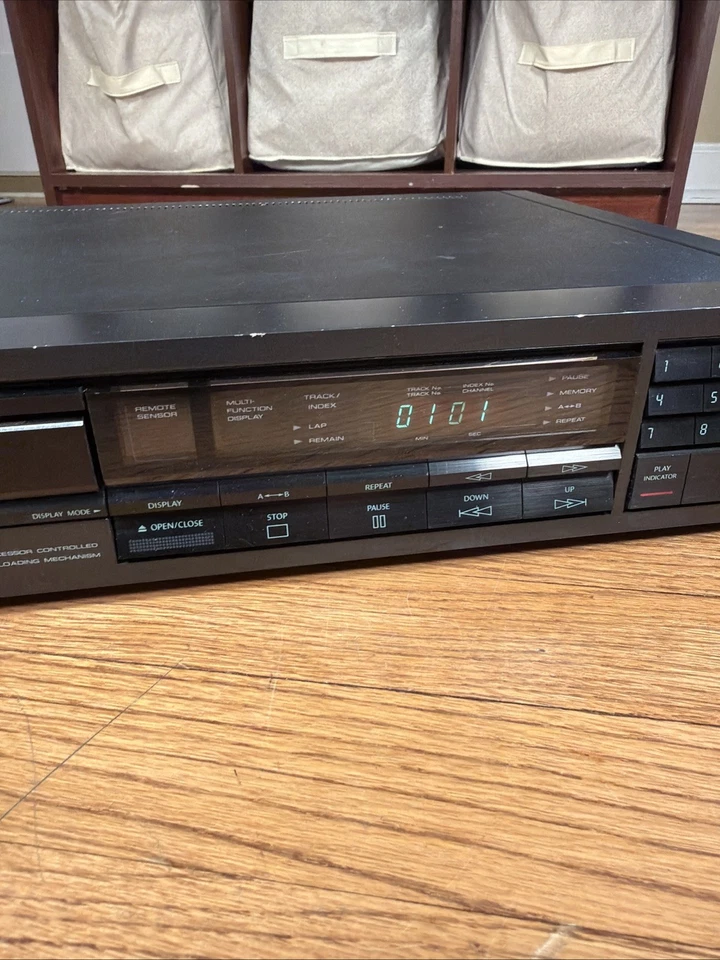 Reproductor de CD único de disco compacto HiFi ONKYO Integra DX-320 1986 Foto 4 de 4