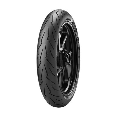 Pirelli Diablo Rosso III 120/70ZR17 Front Radial Motorcycle Tire 58W 120/70-17