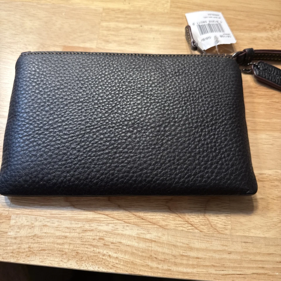 Cartera COACH x PEANUTS Larga Redonda con Cremallera Snoopy & Friends Negra Salida Nueva Envío Envío Gratis JPN Foto 2 de 4