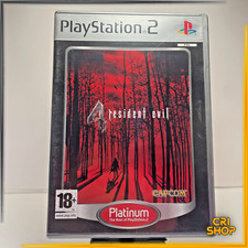 RESIDENT EVIL 4 PLATINUM 🔴 SONY PS2 PAL ITA 🇮🇹 INCLUSO COMPLETO FUNZIONANTE🔥