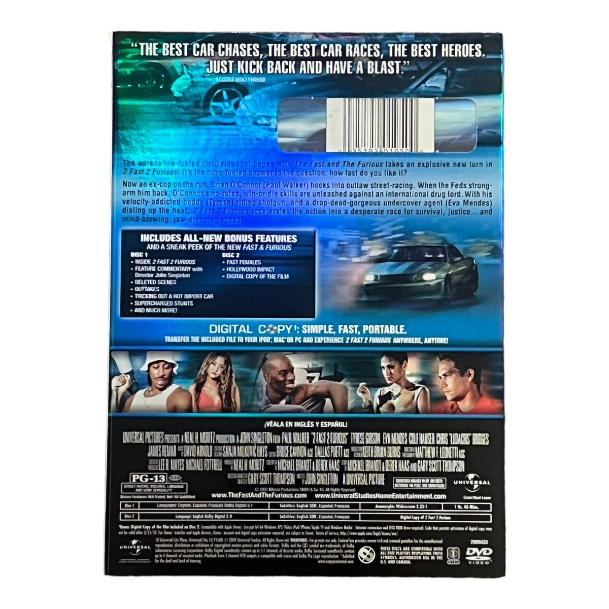 2 Fast 2 Furious (Two-Disc Limited Edition), DVD, Devon Aoki