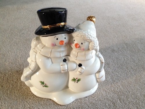 "Candy Jar de Home for the Holidays ""Mr & Mrs Snowman" - Imagen 4 de 7