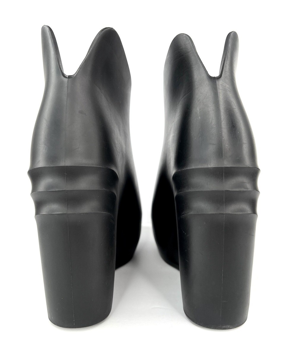GIVENCHY ◆ MONUMENTAL MALLOW WEDGE SHOES NEW Givenchy Monumental Mallow Wedge Platform Rubber Shoes