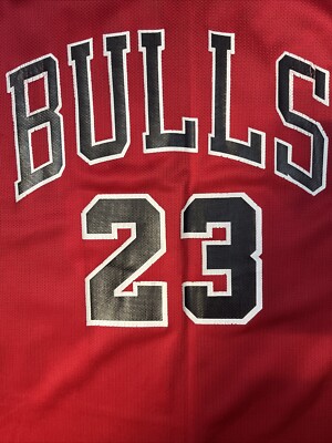 Vintage 90s Michael Jordan Chicago Bulls Champion Jersey 48