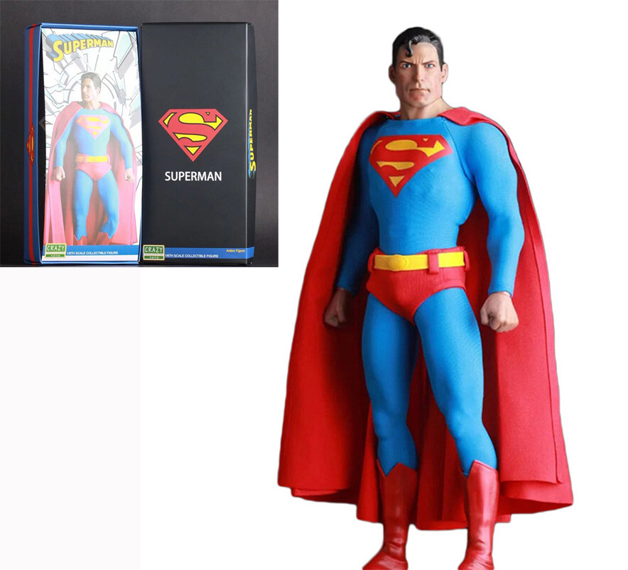 Crazy Toys DC Justice League Tgforever Superman 1/6 Action Figure