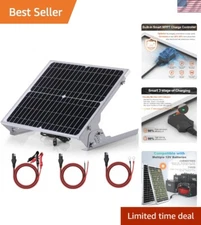 Advanced 20W Solar Charger with Smart MPPT Tech - Perfect for Marine & RV Power