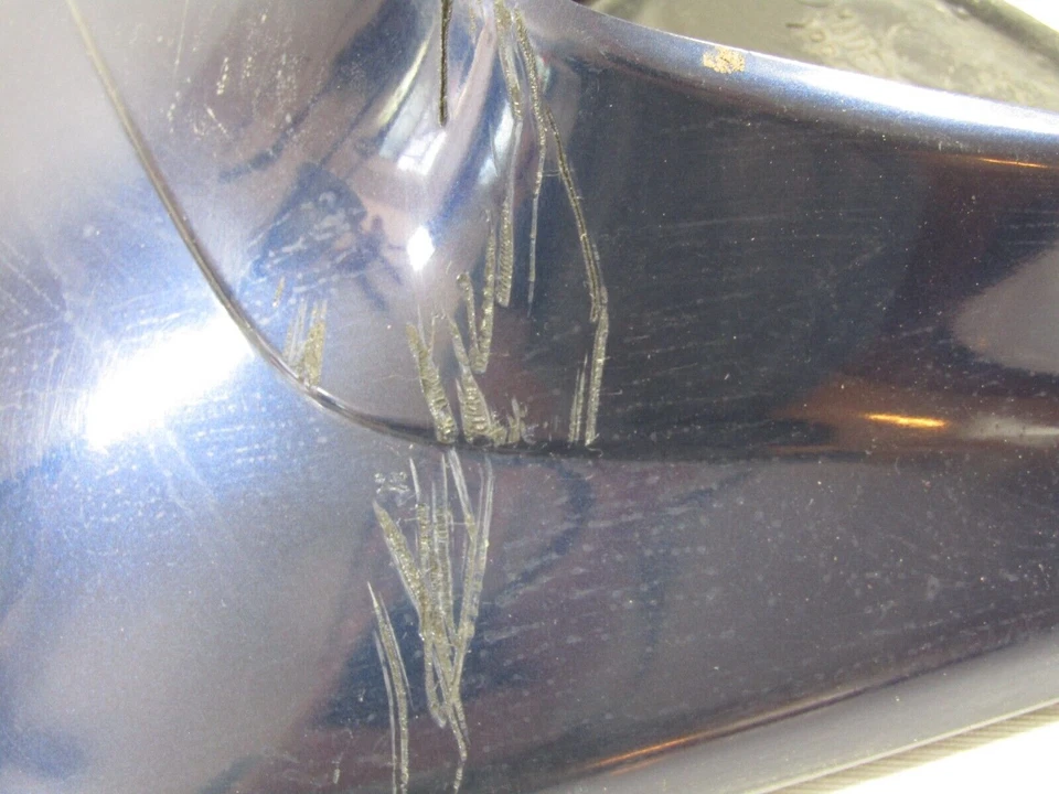 Subaru Forester 2006 2007 guardabarros lateral derecho del pasajero guardabarros azul Foto 3 de 4