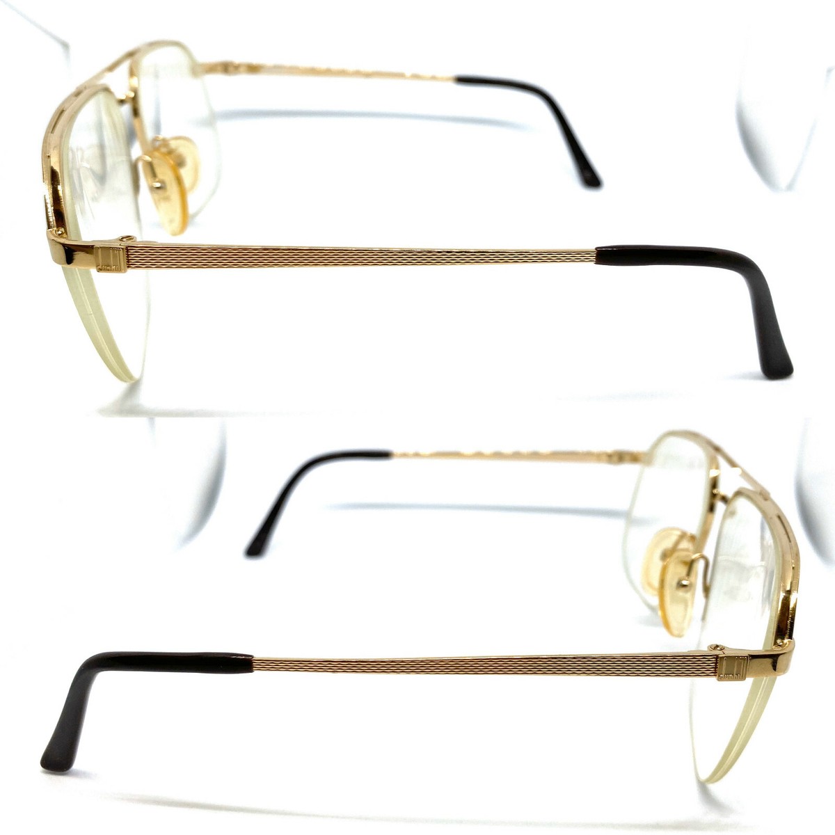 アンリ・ダンテ　油彩 Vintage! Dunhill 6198 [ 01 58-15 135 ] Half Rimeless