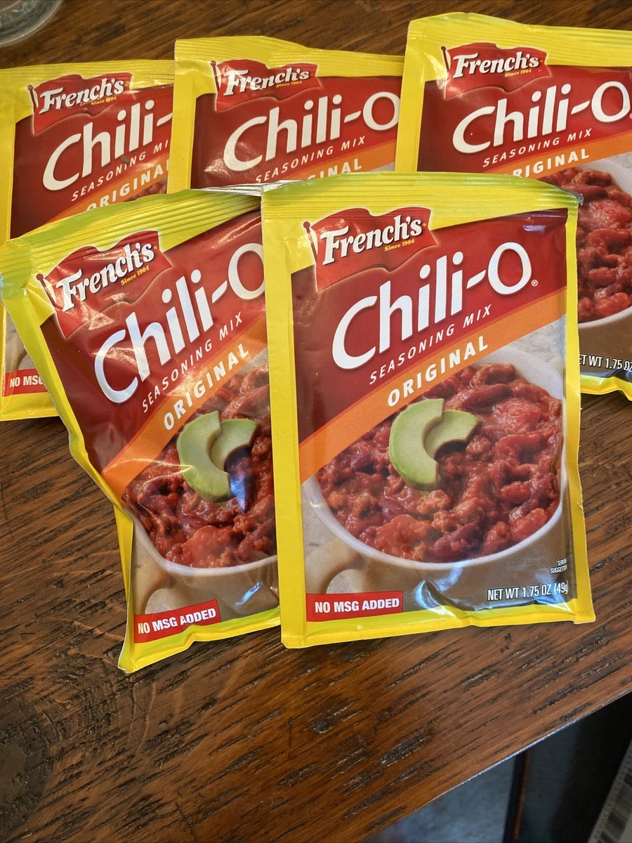 French s Chili O Seasoning Mix with ONION Lot of 5 Exp 12 2022 eBay