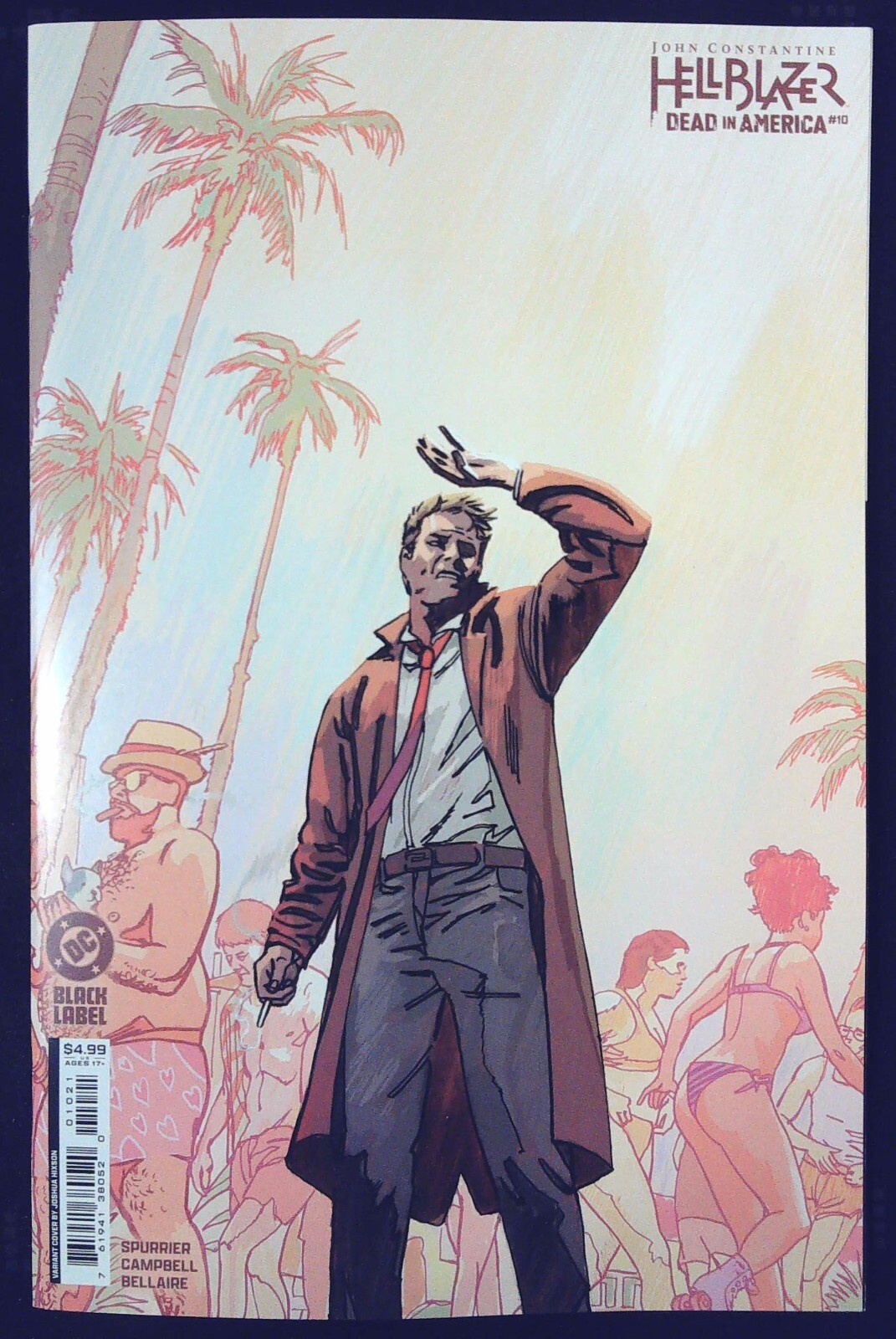 HELLBLAZER: DEAD IN AMERICA (2024) #10 - Hixson Variant - New Bagged