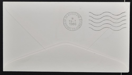 GERMANY to FRANCE 1986 Air France CONCORDE Jet Plane First Flight FFC Cover - Picture 3 of 4