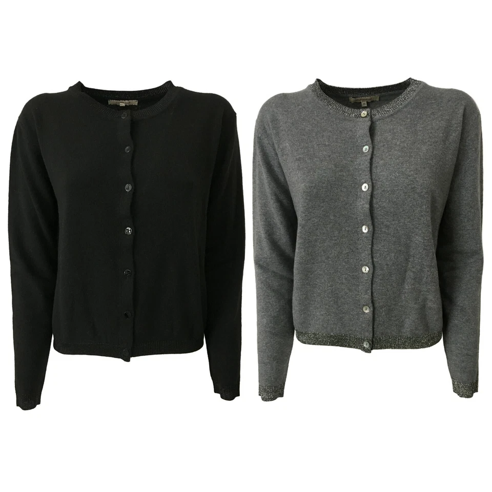 Cardigan Femme Laine Cachemire LA FEE MARABOUTEE Article FC1596 Made IN Italy - Photo 1/1
