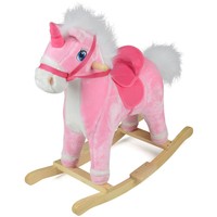 Kids Rocking Horse Toy Neighing Trotting Sound Childrens Traditional Pony Rocker Kids Rocking Horse Toy Neighing Trotting Sound Childrens Traditional Pony Rocker