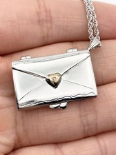 925 sterling silver 14k gold genuine diamond dear daughter locket necklace