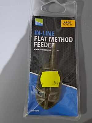 Preston Inline Flat Method Feeder