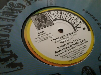 Black Uhuru , Rent Man , 12'' Taxi