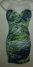 Beautiful Body Central Hot Mini Stretchy Bodycon Dress Size MED NWTS PADDED !!