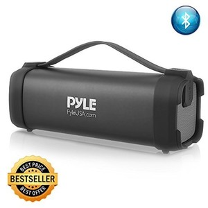 rugged pyle watt bluetooth compact speaker wireless portable audio power