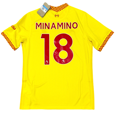 2021/22 Liverpool Third Jersey #18 Minamino Medium Nike EPL 3rd