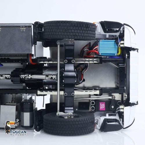 1/14 6X6 RC Hydraulik Muldenkipper Modell 3348 2025T 2Gang Kipper Differential Achse - Bild 9 von 12