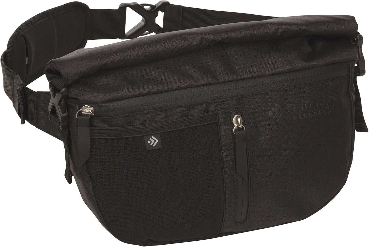 Поясная сумка Zion Dry Sling с откидным верхом для активного отдыха | Черный | Один размер