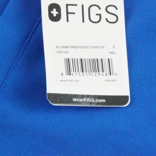 Figs 2pz Scrub Set Casma Tre Tasche Scrub Top L/Livingston Basic Scrub Pant M - Foto 3 di 22