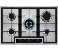 AEG HGB75420YM 75 cm Gas Hob - Stainless Steel - Automatic ignition