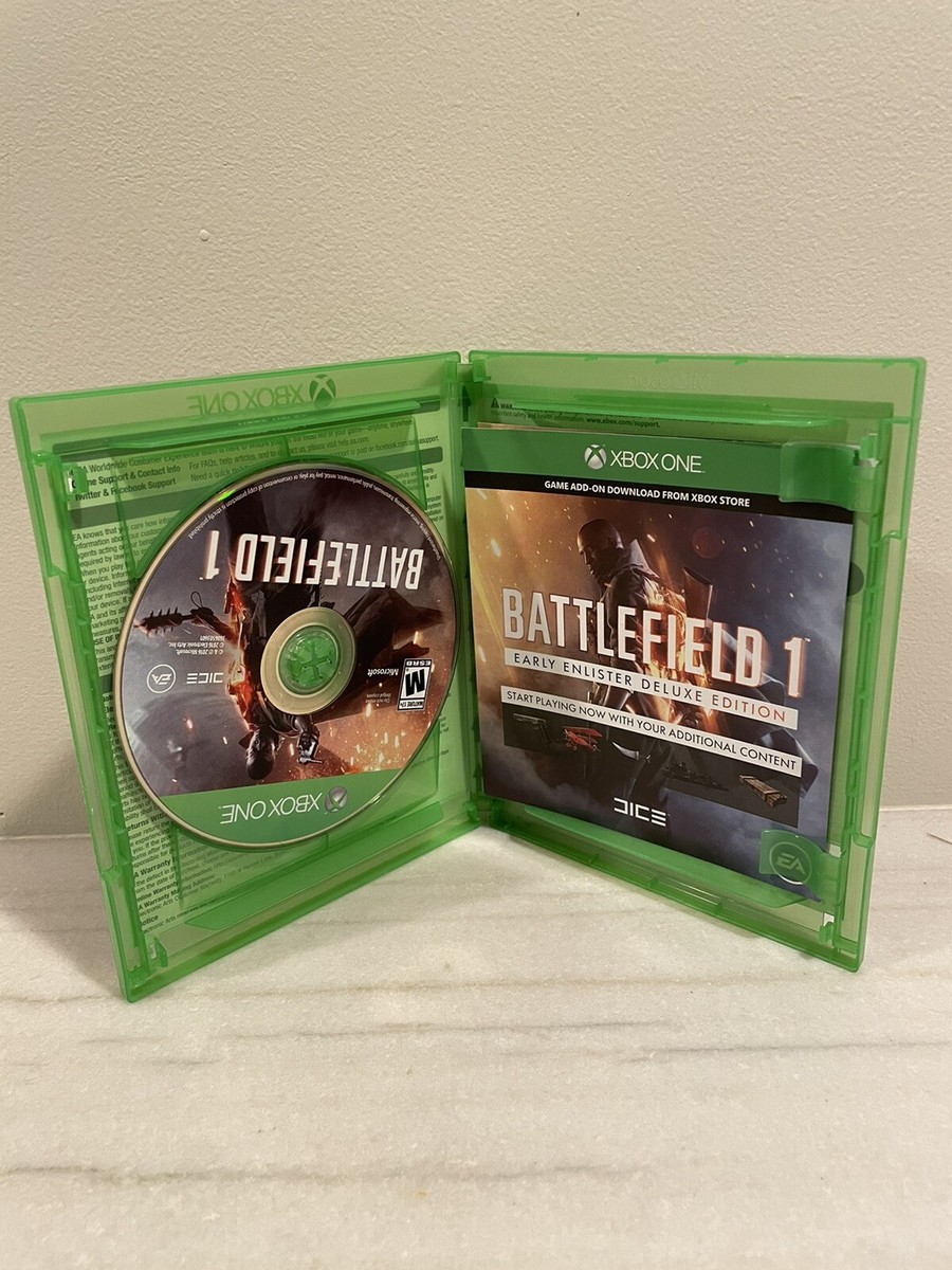 Battlefield 1 Early Enlister Deluxe Edition Xbox One Game
