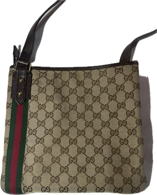 Gucci Jolicoeur Messenger Bag GG Canvas Brown, Vintage eBay