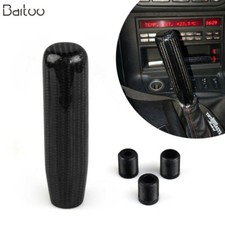 Carbon Fiber 129mm Manual Transmission Aluminum Gear Shift Knob For Audi Tt S3 Carbon Fiber 129mm Manual Transmission Aluminum Gear Shift Knob For Audi Tt S3