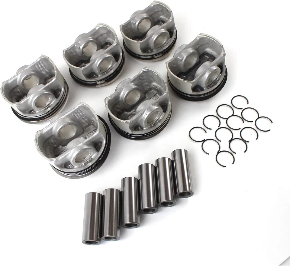 Juego de 6 pistones y anillos Φ84,51 mm para VW AUDI S4 S5 A6 A7 A8 Q5 Q7 3,0 TFSI Foto 4 de 4